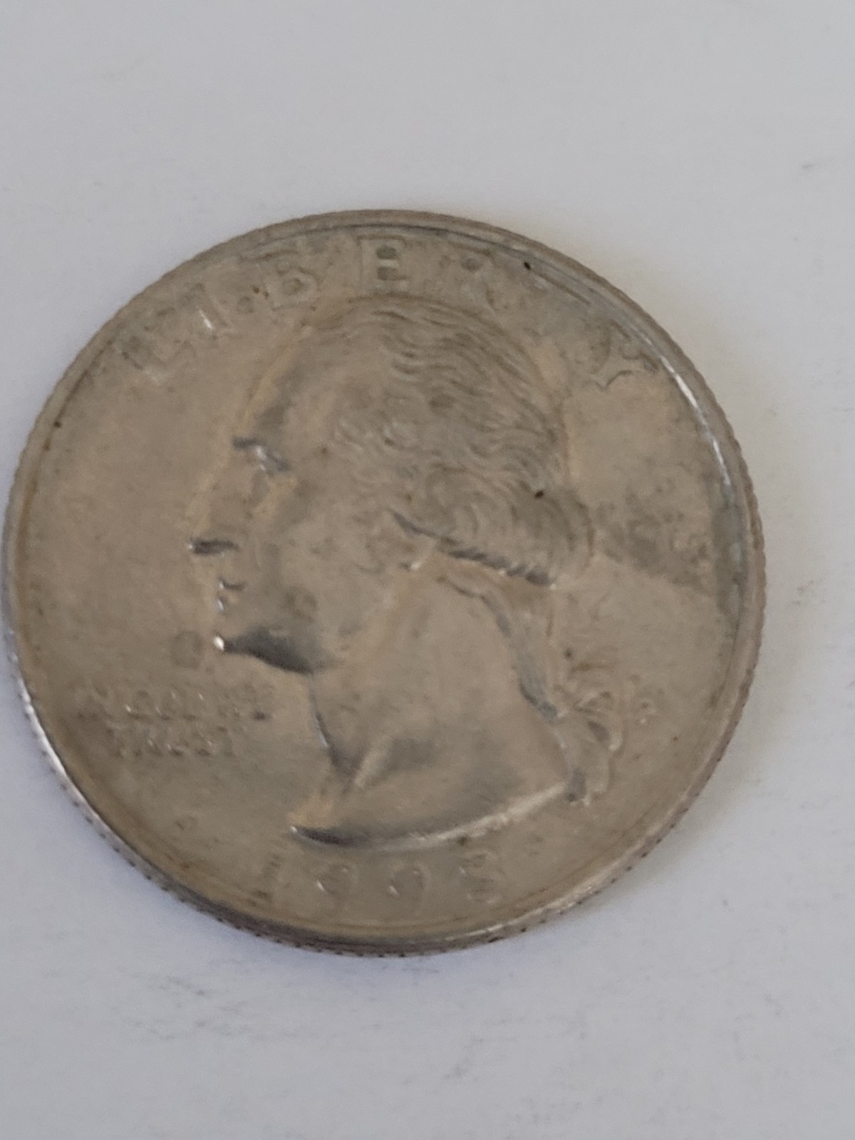 1998 P Washington Quarter