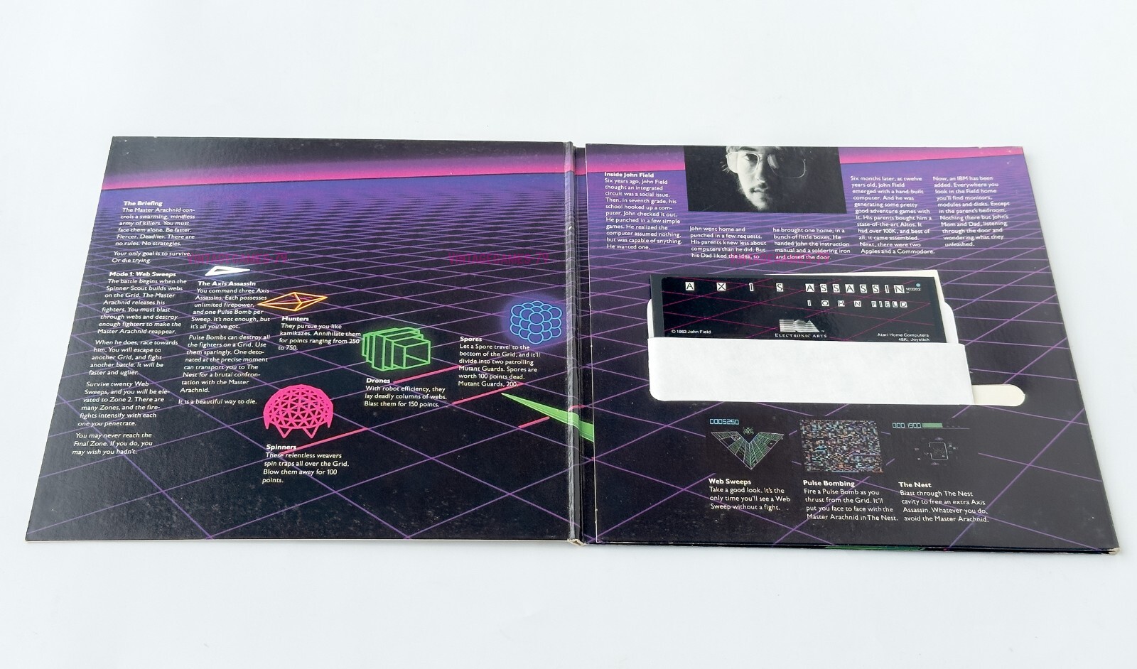 Axis Assassin - Electronic Arts - 1983 / Atari 8-bit