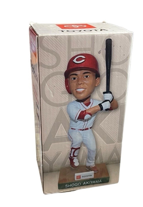 Shogo Akiyama 2021 Cincinnati Reds Bobblehead 6/9/21 SGA