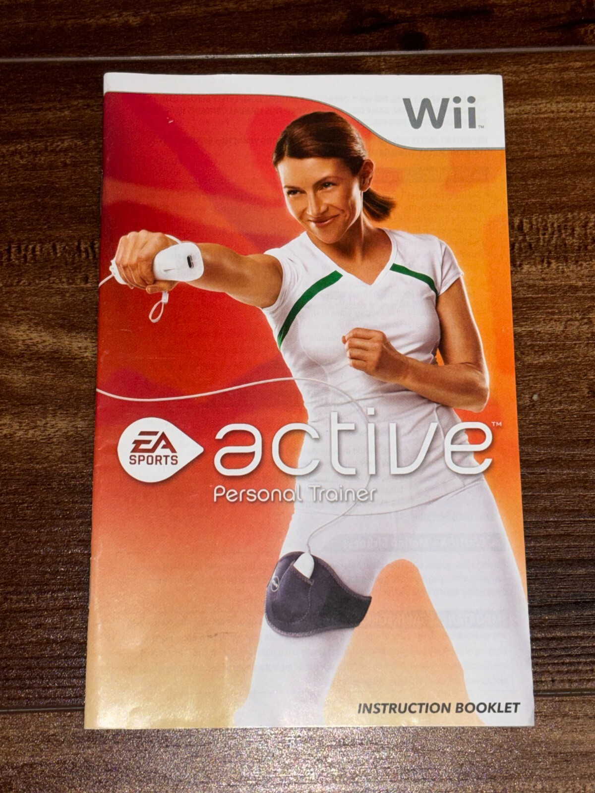 Active Personal Trainer EA Sports Nintendo Wii Instruction Manual Only