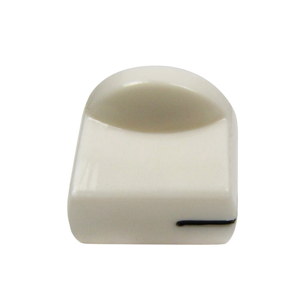 24PCS Plastic Guitar Amplifier Amp Knobs Effect Pedal Pointer Knobs Parts White