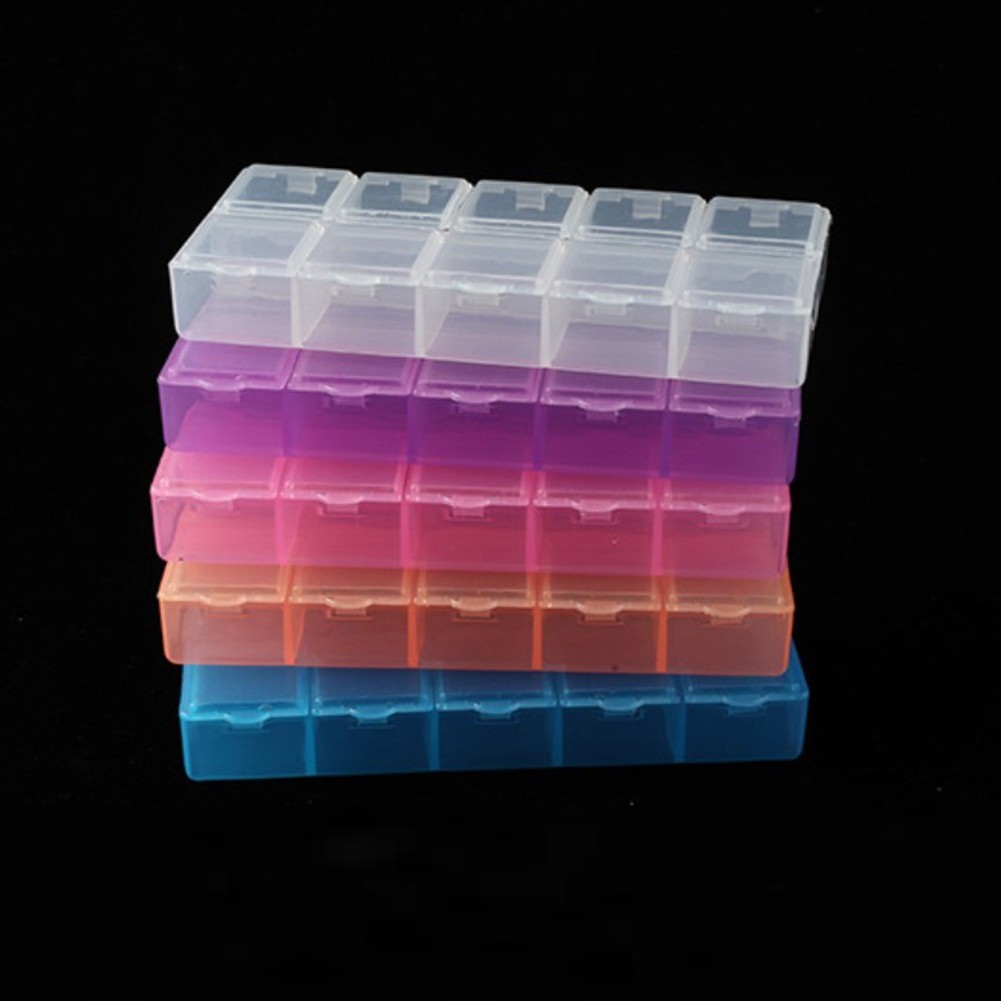 for versatile Plastic Storage Box with 10 Compartments for Sewing Accessories