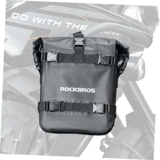 Motorcycle Bumper Bag 5-7L Waterproof Motorcycle Tail Bag Moto Saddle Bag