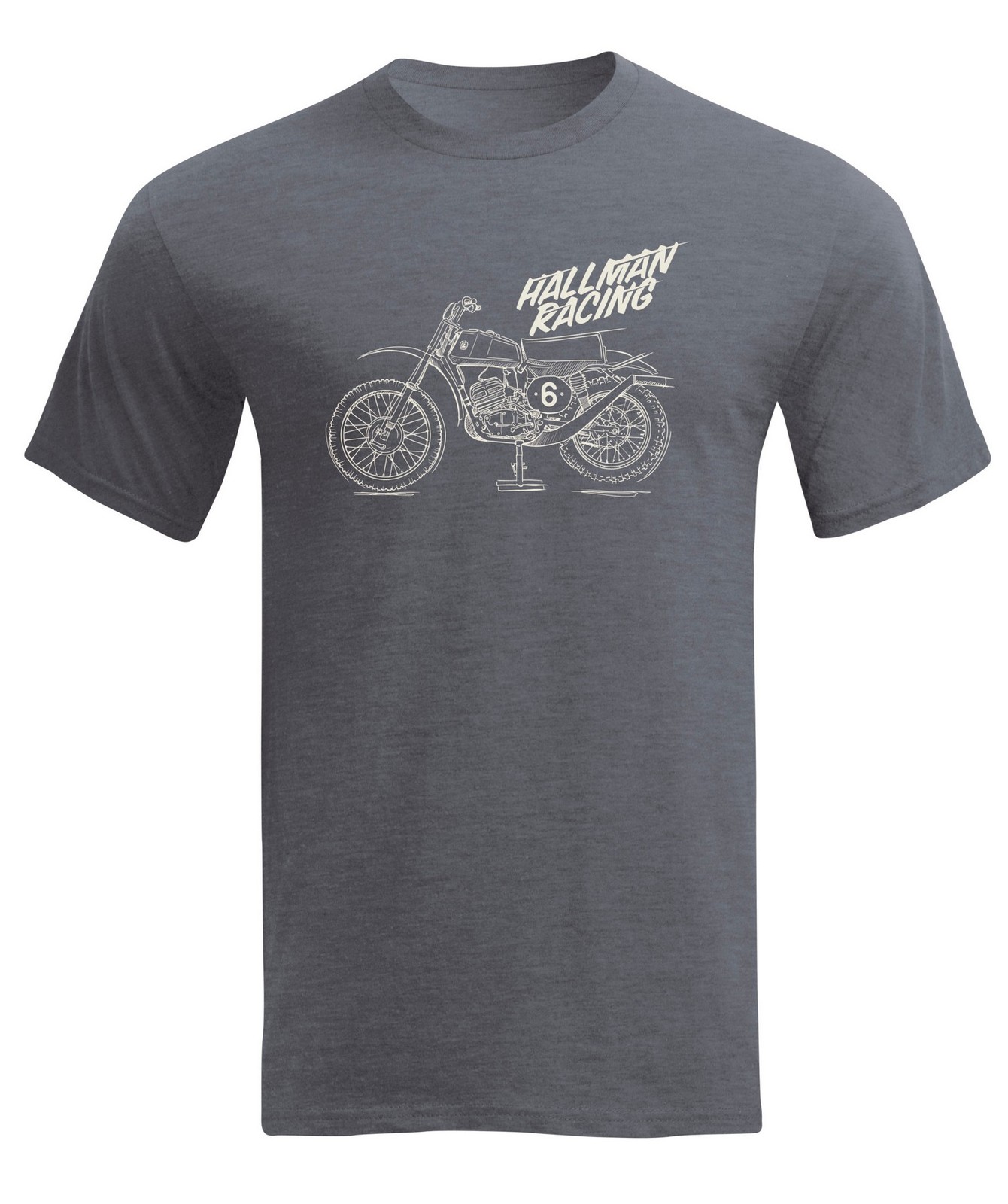 Thor Hallman CZ Mens Short Sleeve T-Shirt Gray