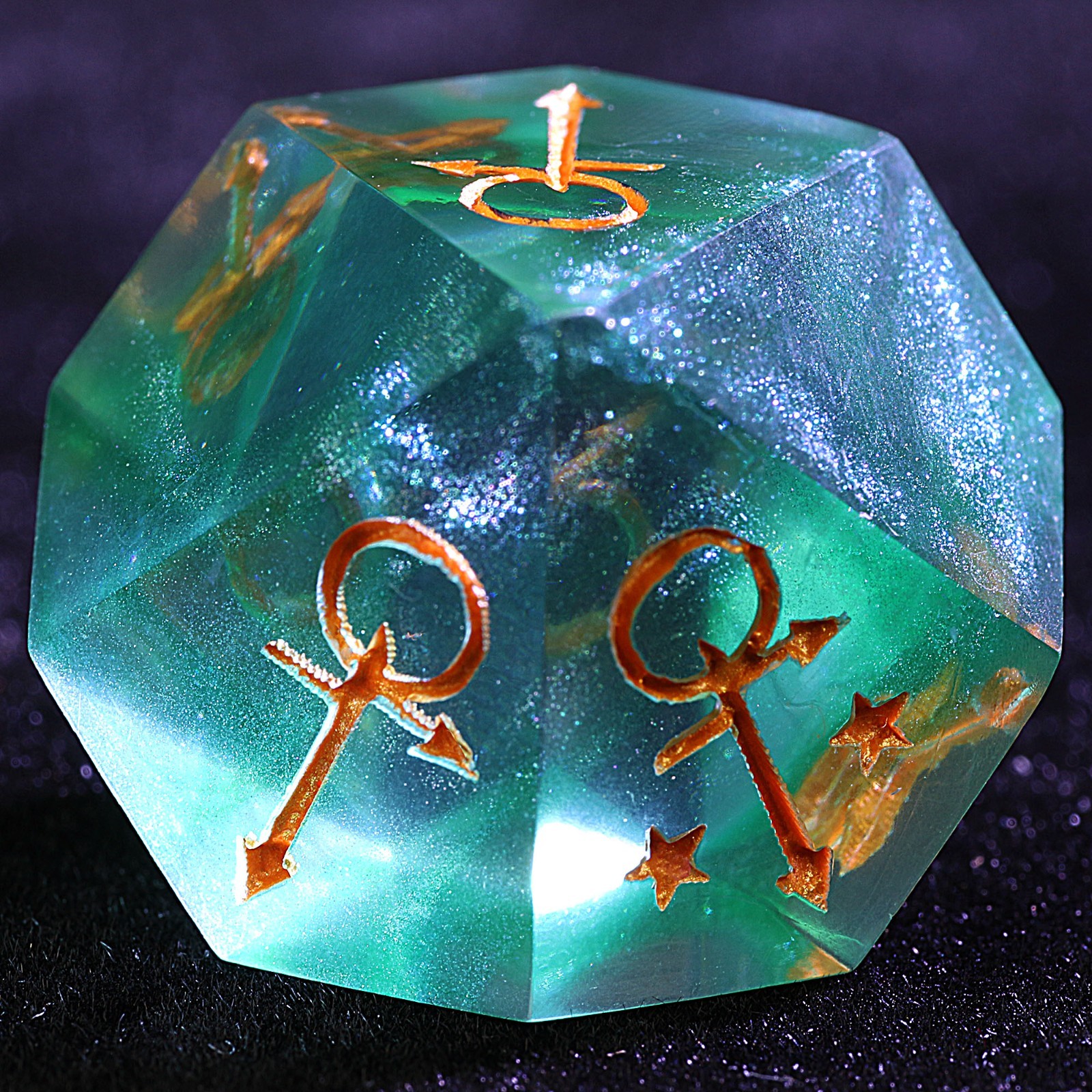 15 Polyhedral Resin Anarch Dice Sets WoD VtM Manifesto