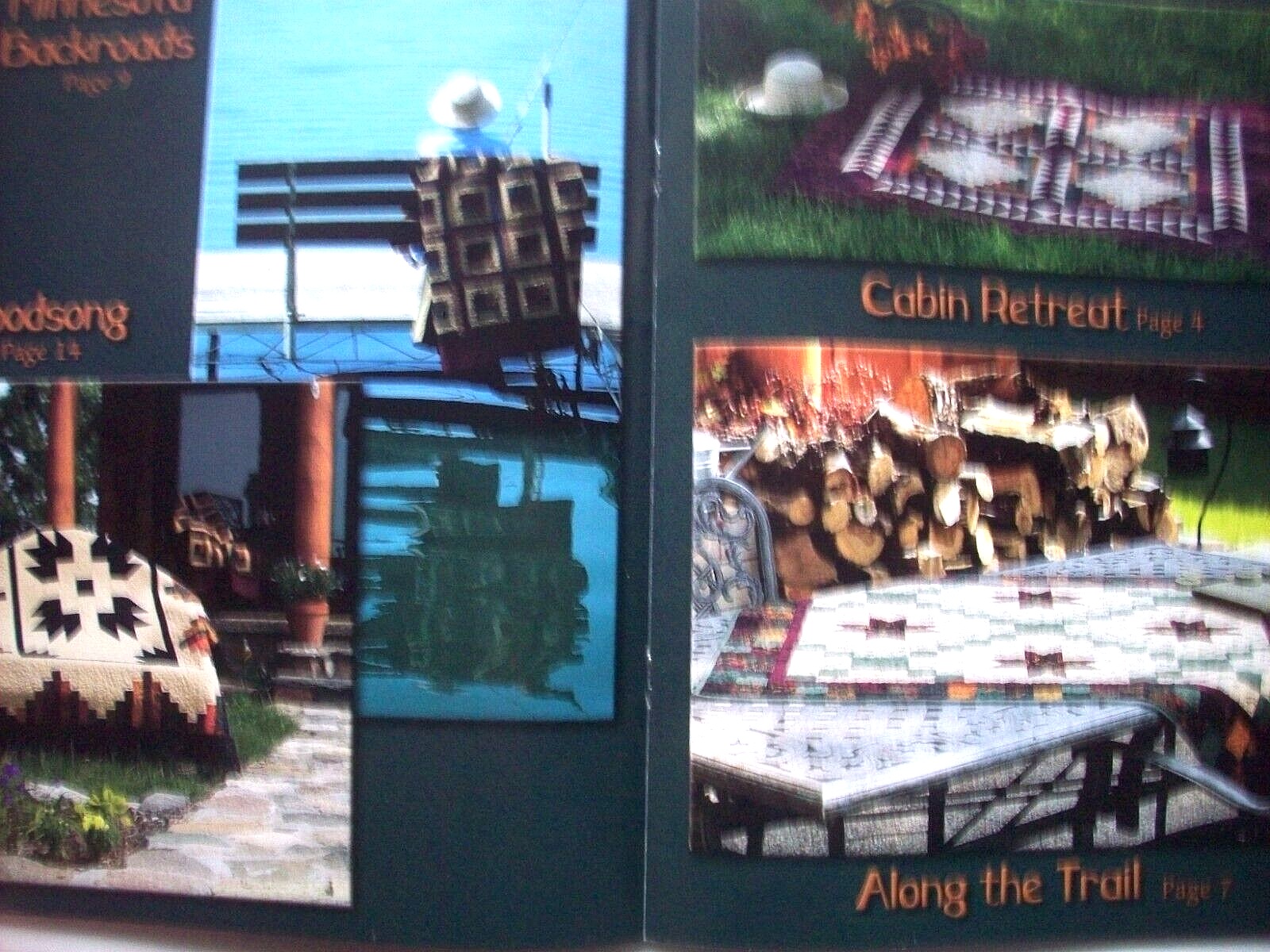 Wilderness Adventure pieced quilt pattern