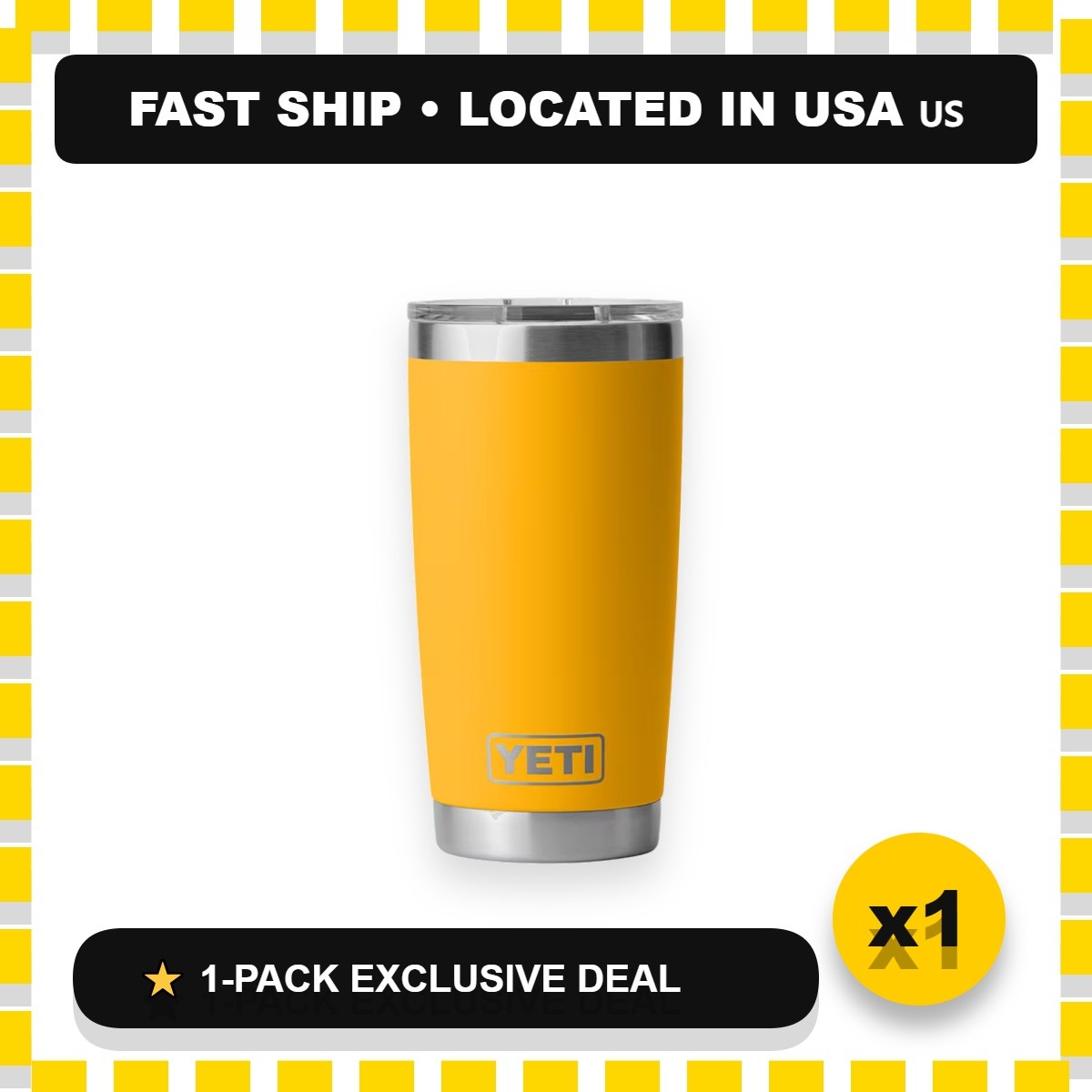 Pittsburgh Steelers YETI Tumbler 20 oz - Perfect Gift for Steelers Fans NFL