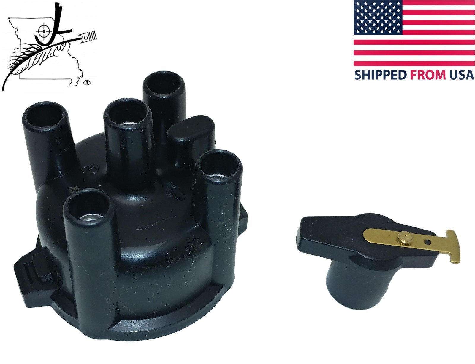 86-89 Suzuki 1.3 I4 Distributor Cap & Rotor 4 Cylinder Samurai Jimny Carb Models