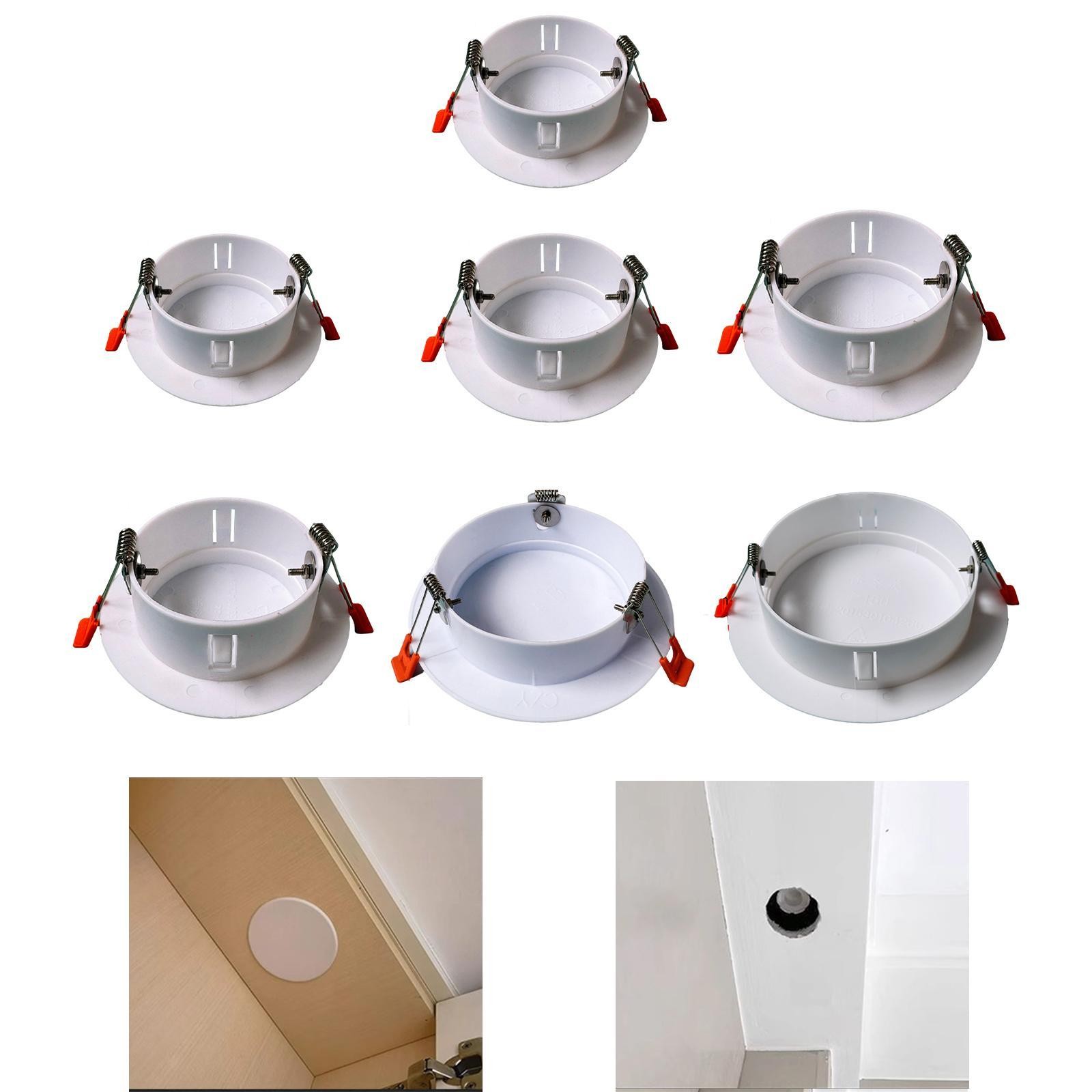 Spring Ceiling Cover Plate with Buckle Easy to Install and Disassemble Downlight