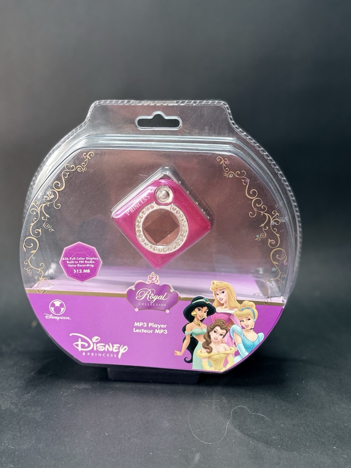 Disney Princess NIB Mp3 Player 512 Mb Royal Collection Disney Store 2000s
