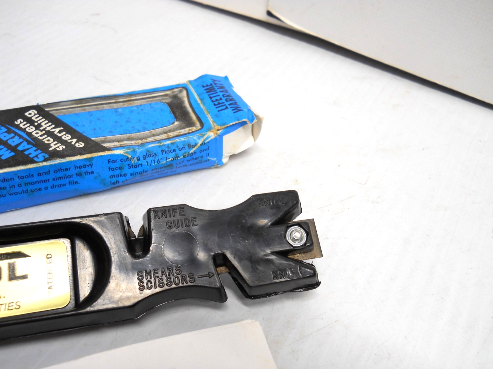1963 Selectool Master Sharpener Sharpen Everything Knives Scissors Yard Tools