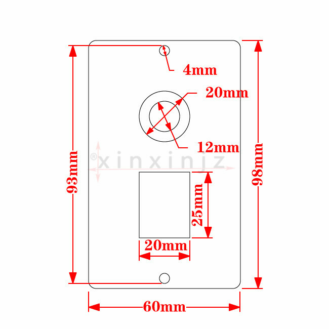 Normal-Stop-Reverse DC 10-60V 6A Gear Motor Speed Control Controller