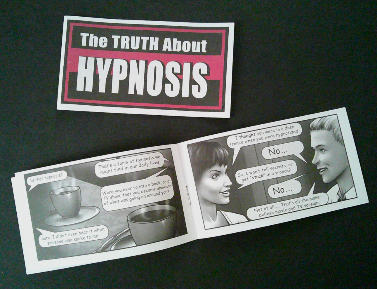 The Truth About Hypnosis (2011) Lot of 10 Rare Chick Publication-Style Booklets!