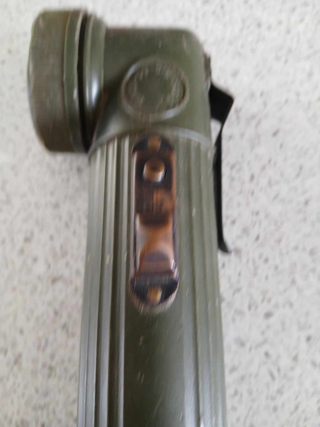 British Army Right Angle Torch Flashlight Working Order