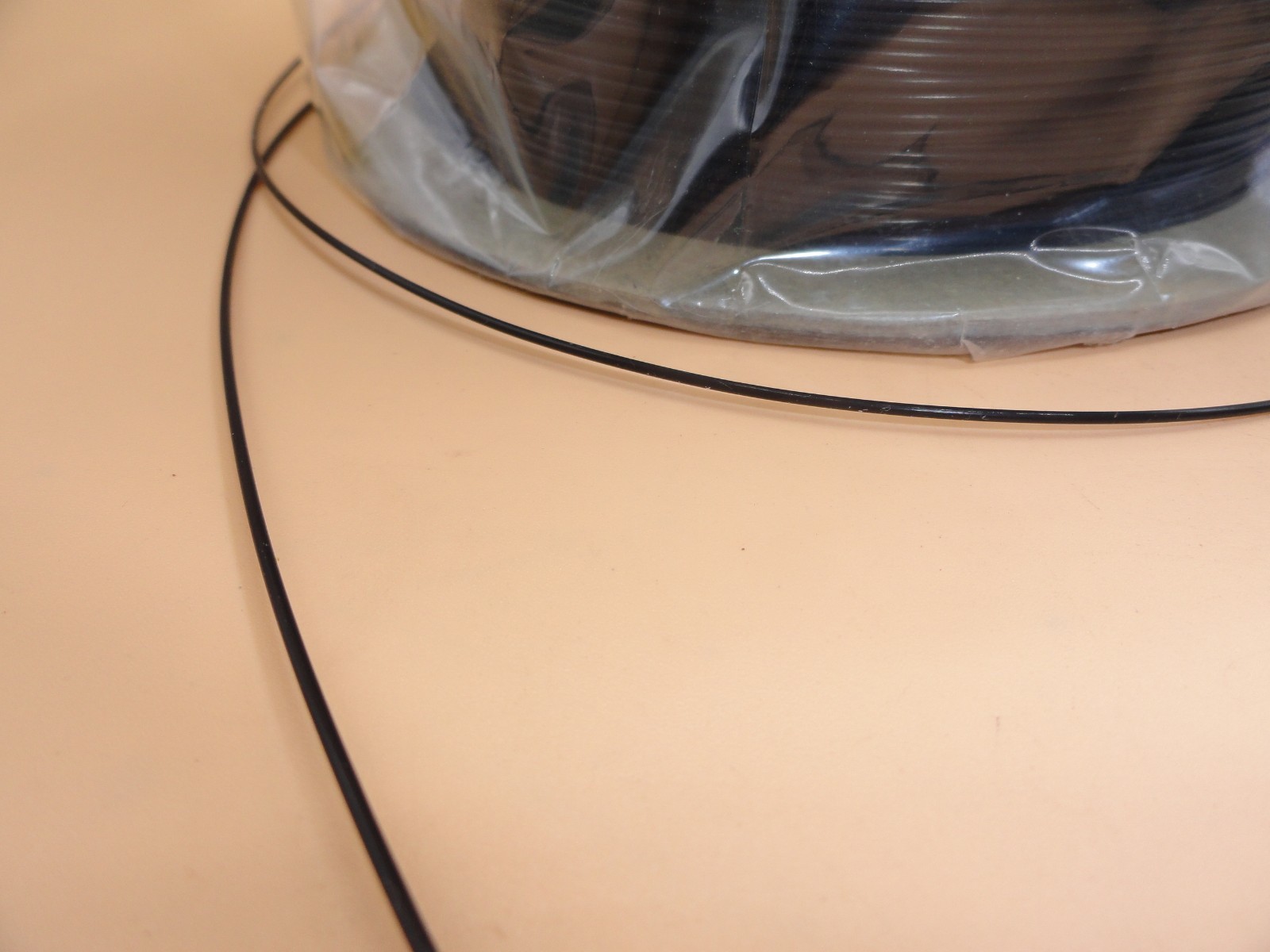 Black Teflon Spaghetti Tubing - 100ft. roll - 30 AWG