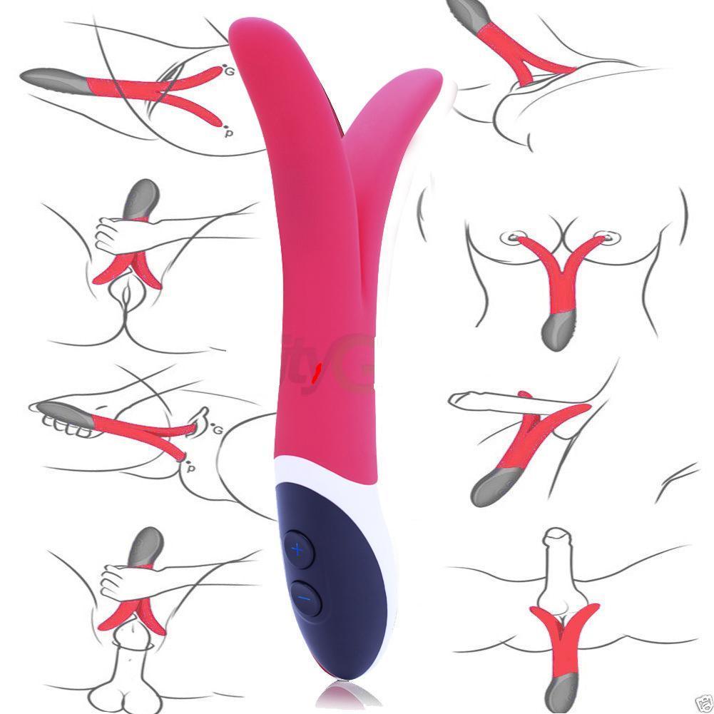 Multispeed-Vibrator-G-Spot-Dildo-Rabbit-Female-Adult-Sex-Toy-Waterproof-Massager