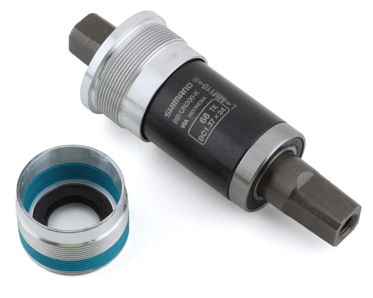 Shimano UN300-K Square Taper English Bottom Bracket (Silver) (BSA) (68mm)