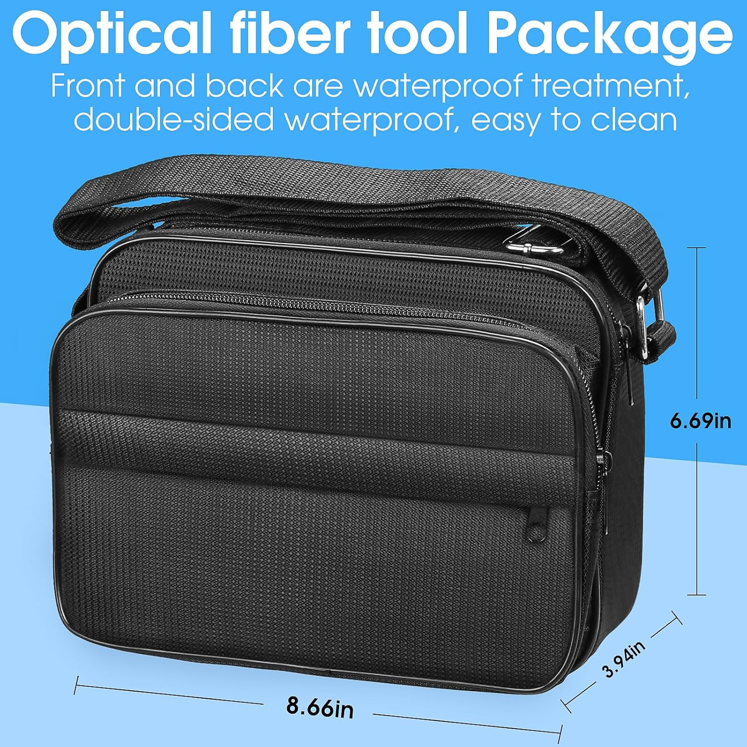 Fiber Termination Kit FTTH Cold Connection Tool Kits with OPM with RJ45 Network