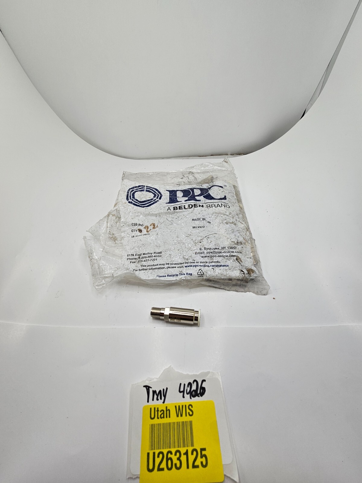 (QTY 22) PPC CS9-860 CS- Series Cable Simulator