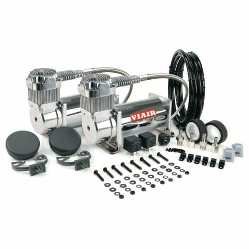 VIAIR 40013 400C Dual Performance Value Pack - 150 PSI / 4.55 CFM - Chrome