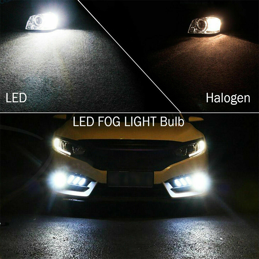 9006 HB4 LED Headlight Bulb Conversion Kit Low Beam White Super Bright 6500K