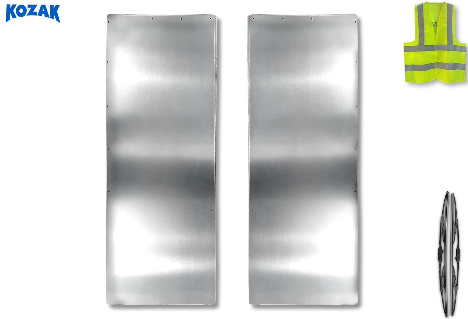 Cab Cabin Sleeper Fairing Extenders Lower Set Compatible with Peterbilt 579 22+