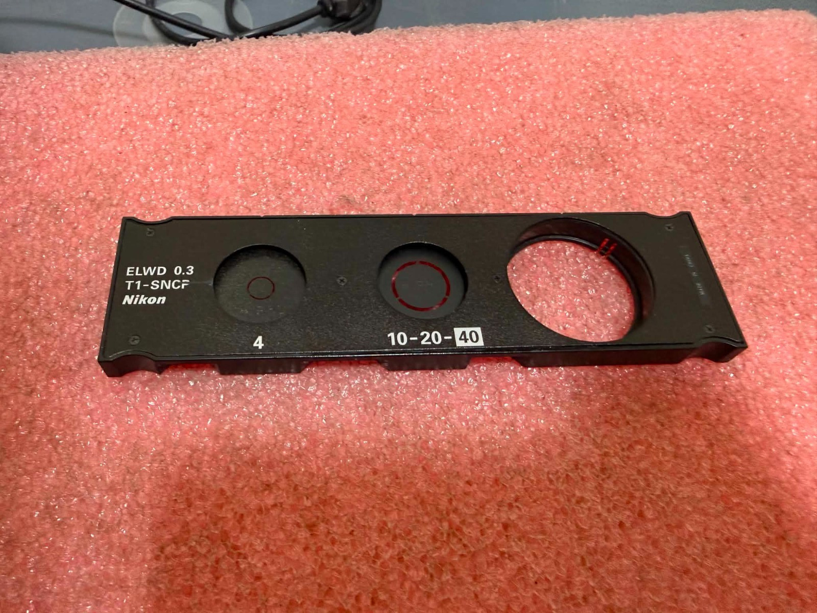 Nikon T1-SNCP ELWD 0.3 Microscope Phase Contrast Ring Slider