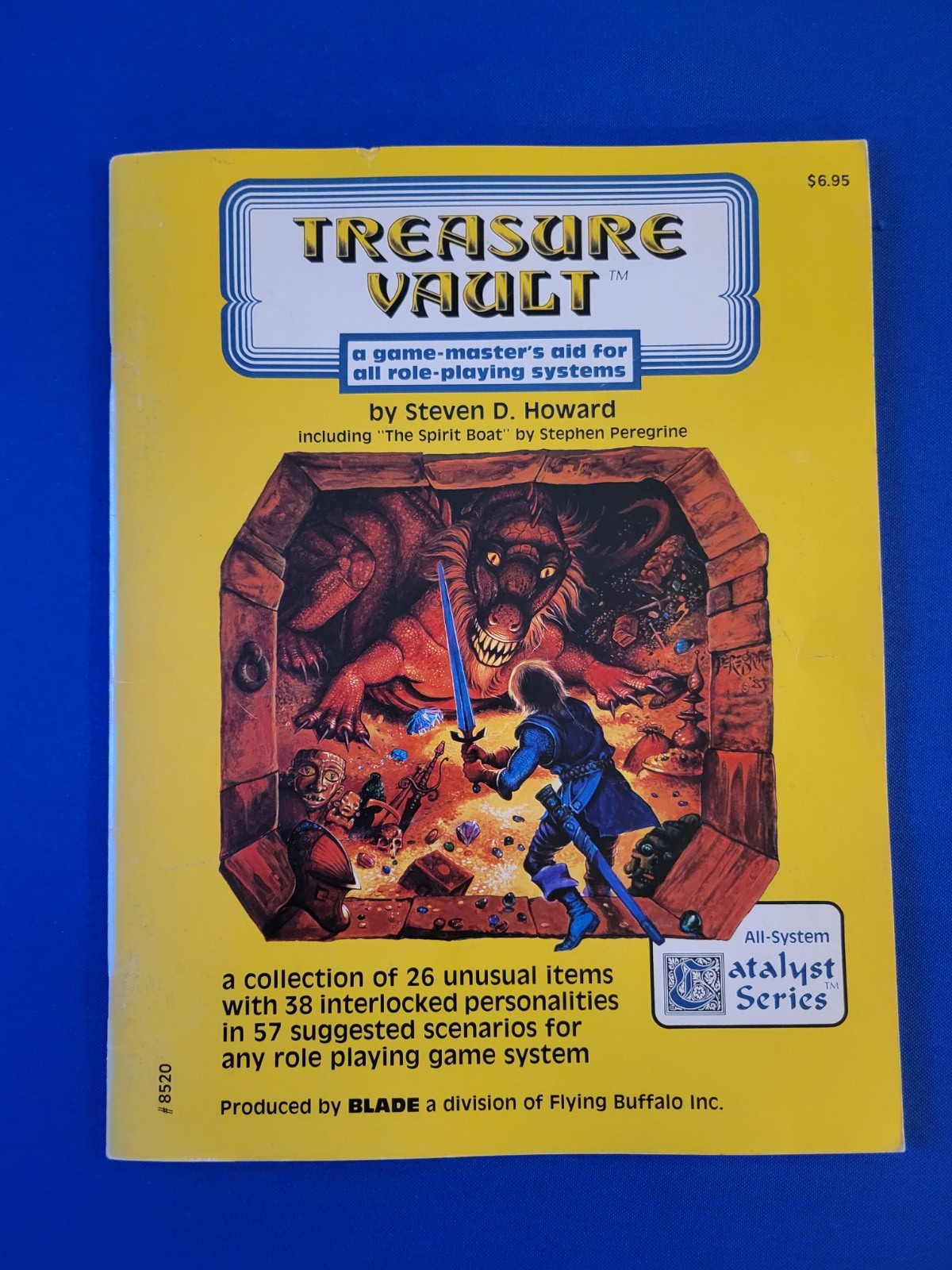 Treasure Vault Game-Master Aid - Flying Buffalo #8520