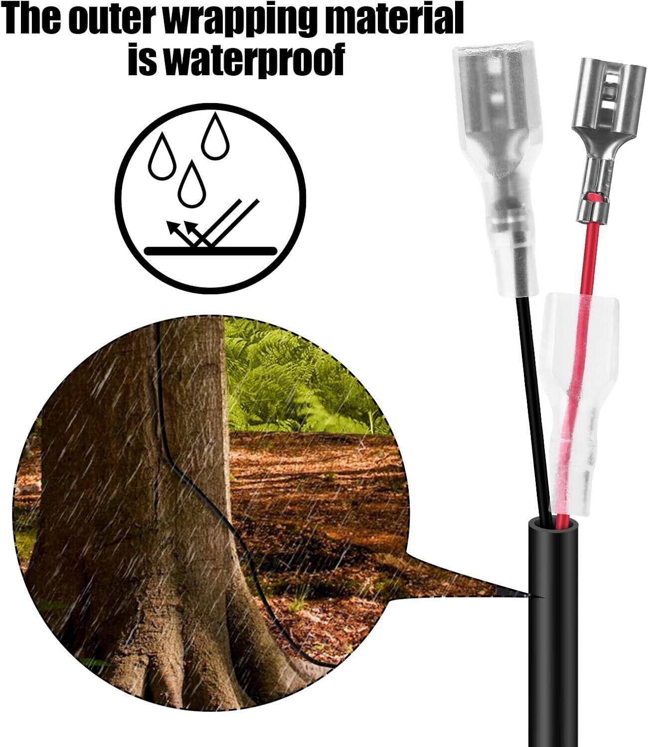 Trail Camera Power Cord79inch Dc External Power Cable Compatible with Tactacam R