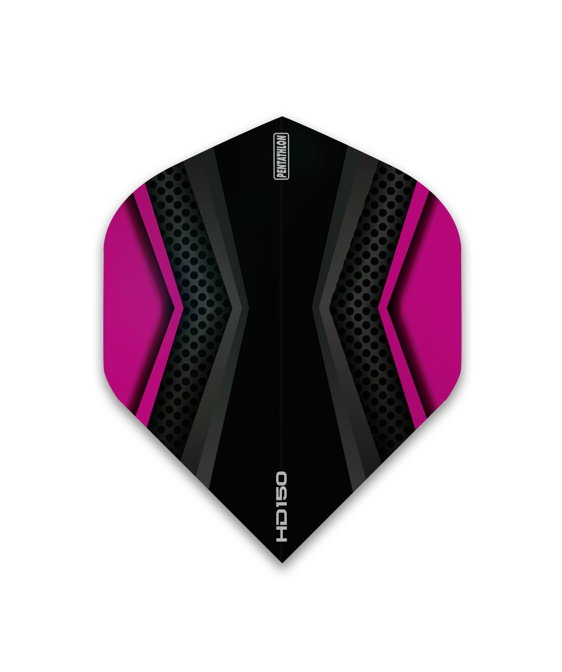 Pentathlon HD150 Black Standard Dart Flights