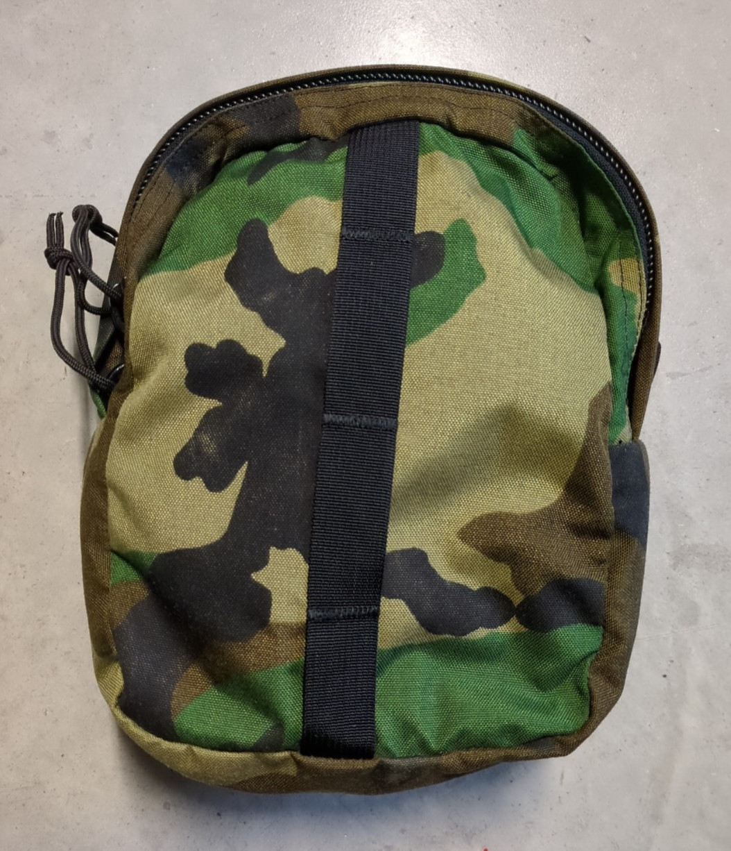 US Military Gregory UM21 SPEAR Woodland Camo Medium GP Pouch General Purpose