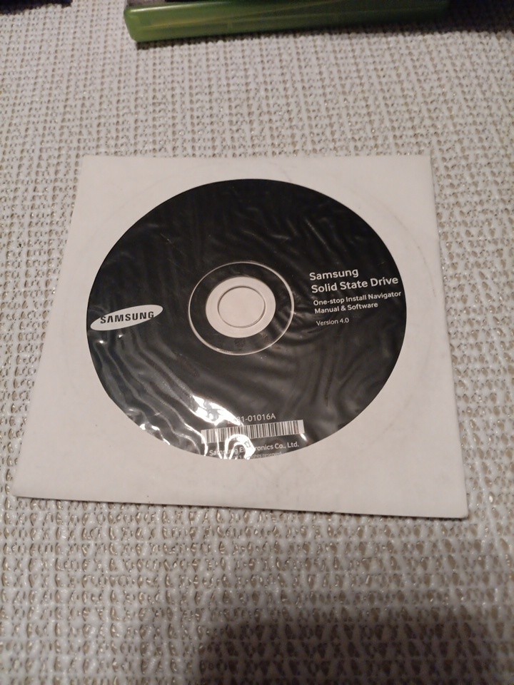 Samsung SSD 470 830 Install Navigator manual software CD-ROM Windows