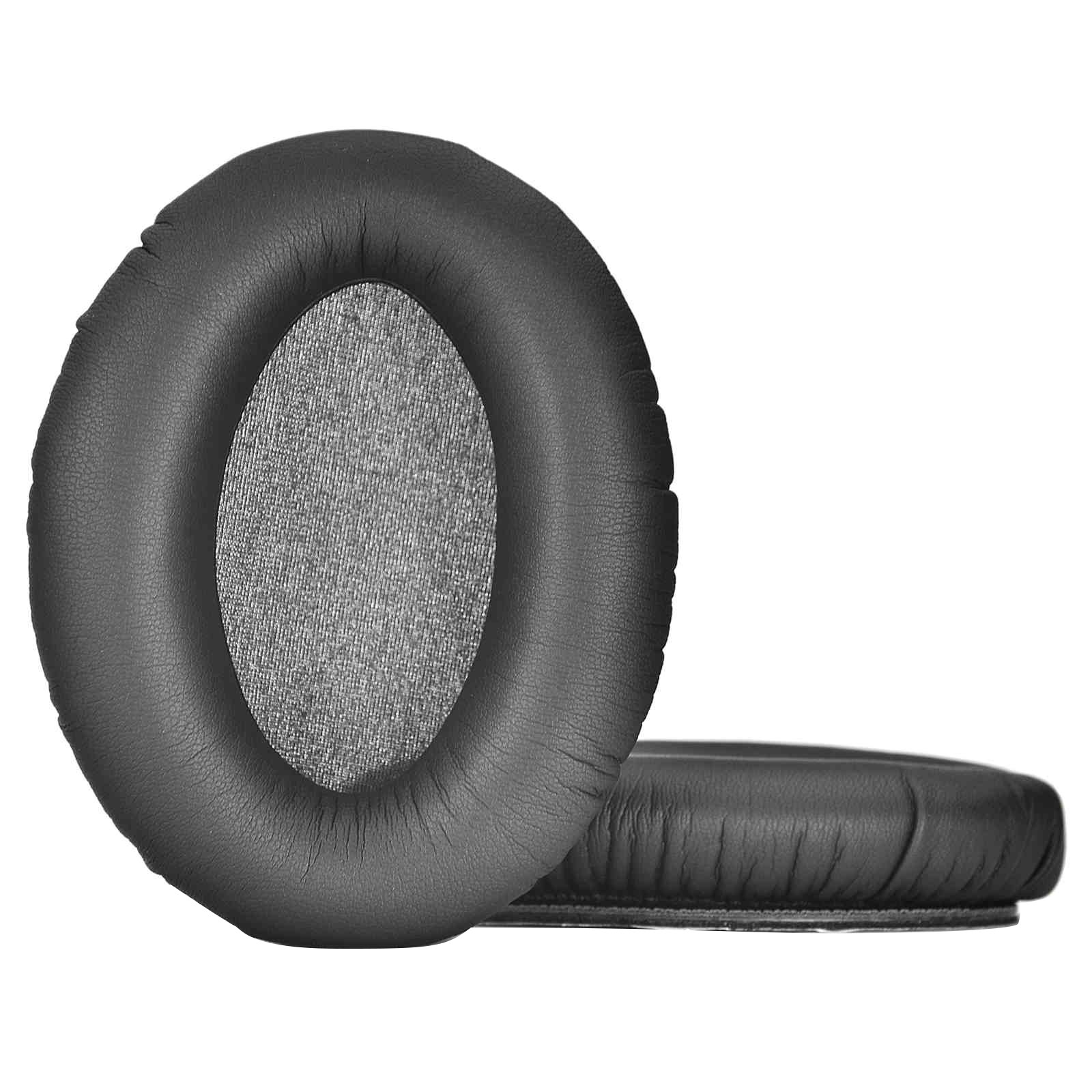 For Sennheiser HD 300 PRO - Replacement Ear Cushions Black Memory Foam Pair