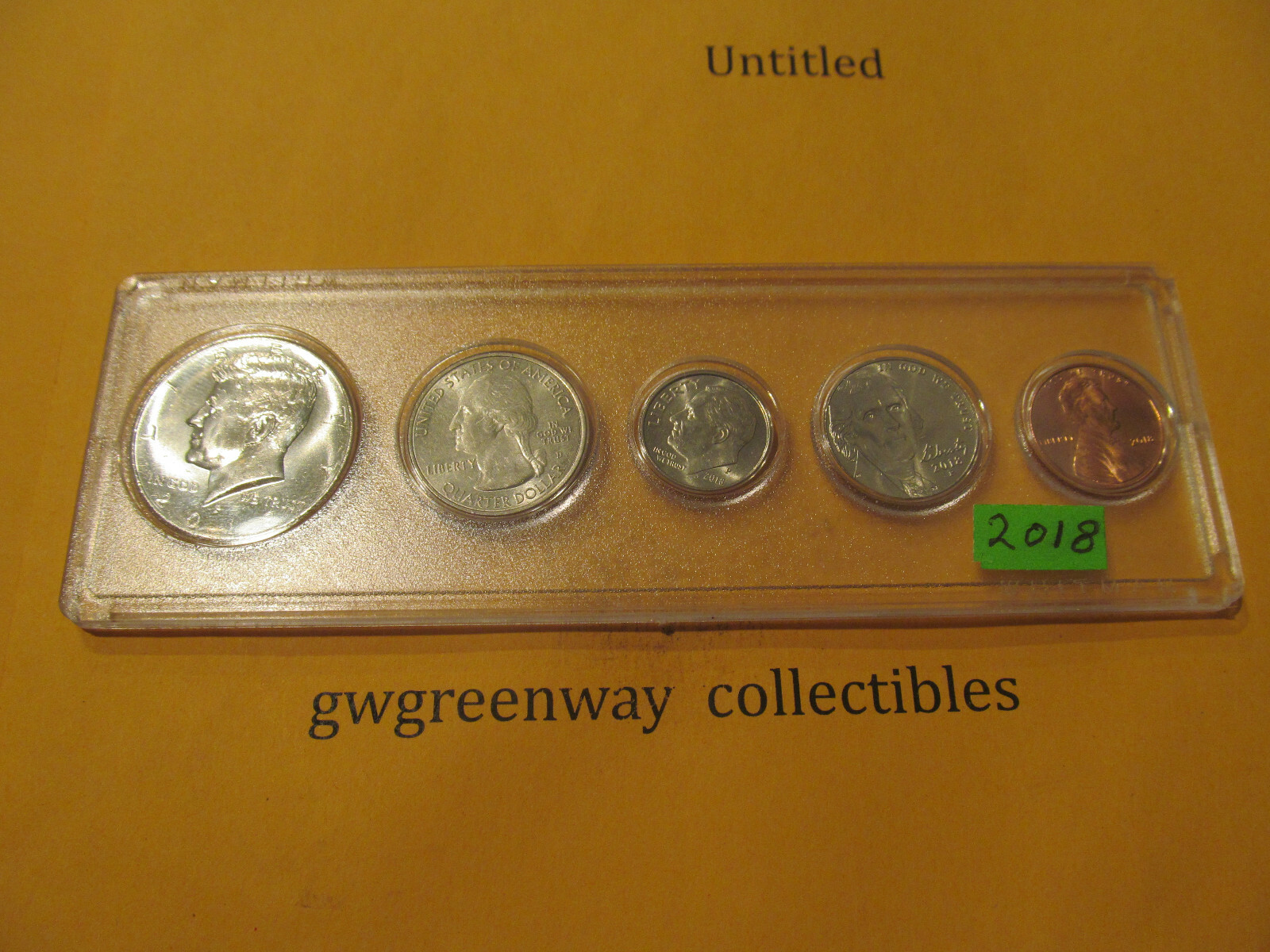 2018 Birth Year Coins Set  (also other years) FREE SHIPPING