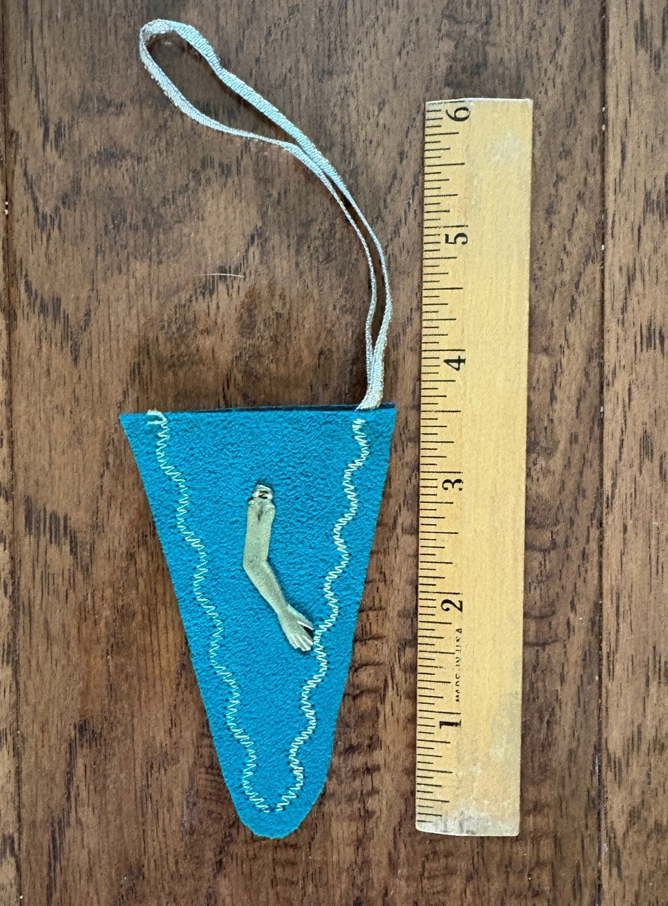 Milagro Scissors case green ultrasuede