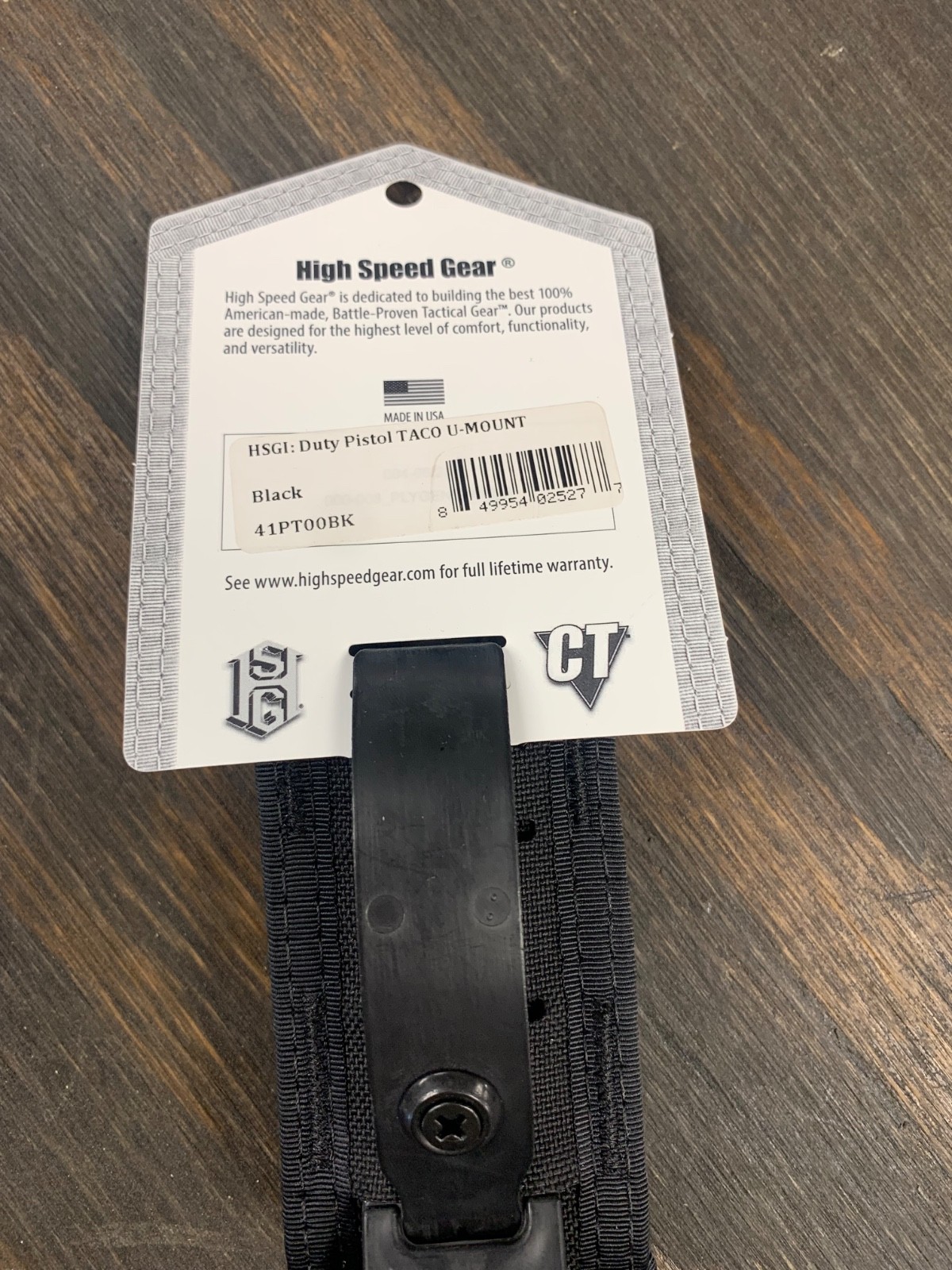 HSG Duty Pistol TACO U-MOUNT, Black