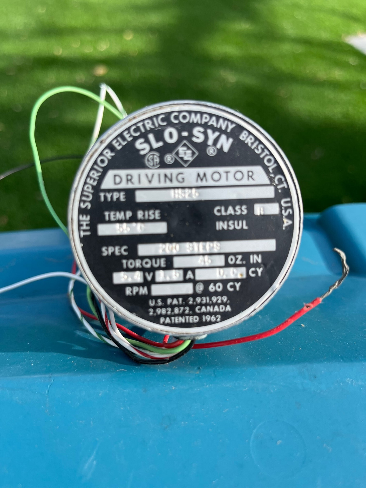 Superior Electric Slo-Syn Stepping Motor HS-25