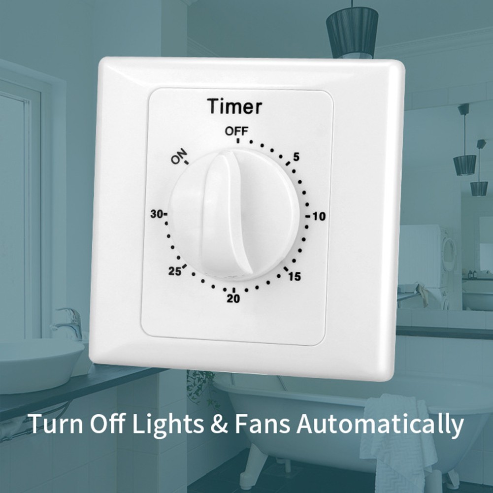 Mechanical Countdown Timer Switch for Household Devices and Water Pumps