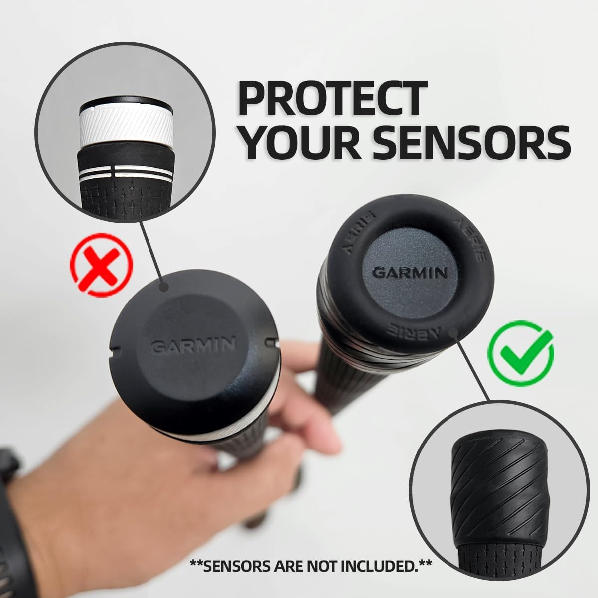 14 Pack Golf Sensor Covers – Includes CT1 Adapters – Compatible