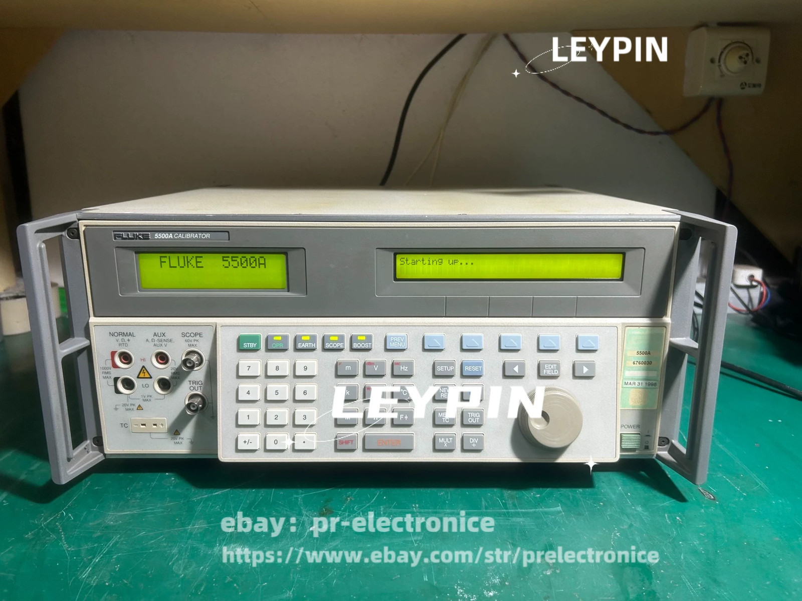 Fluke 5500A Multi-Function Calibrator/-good test /#ic