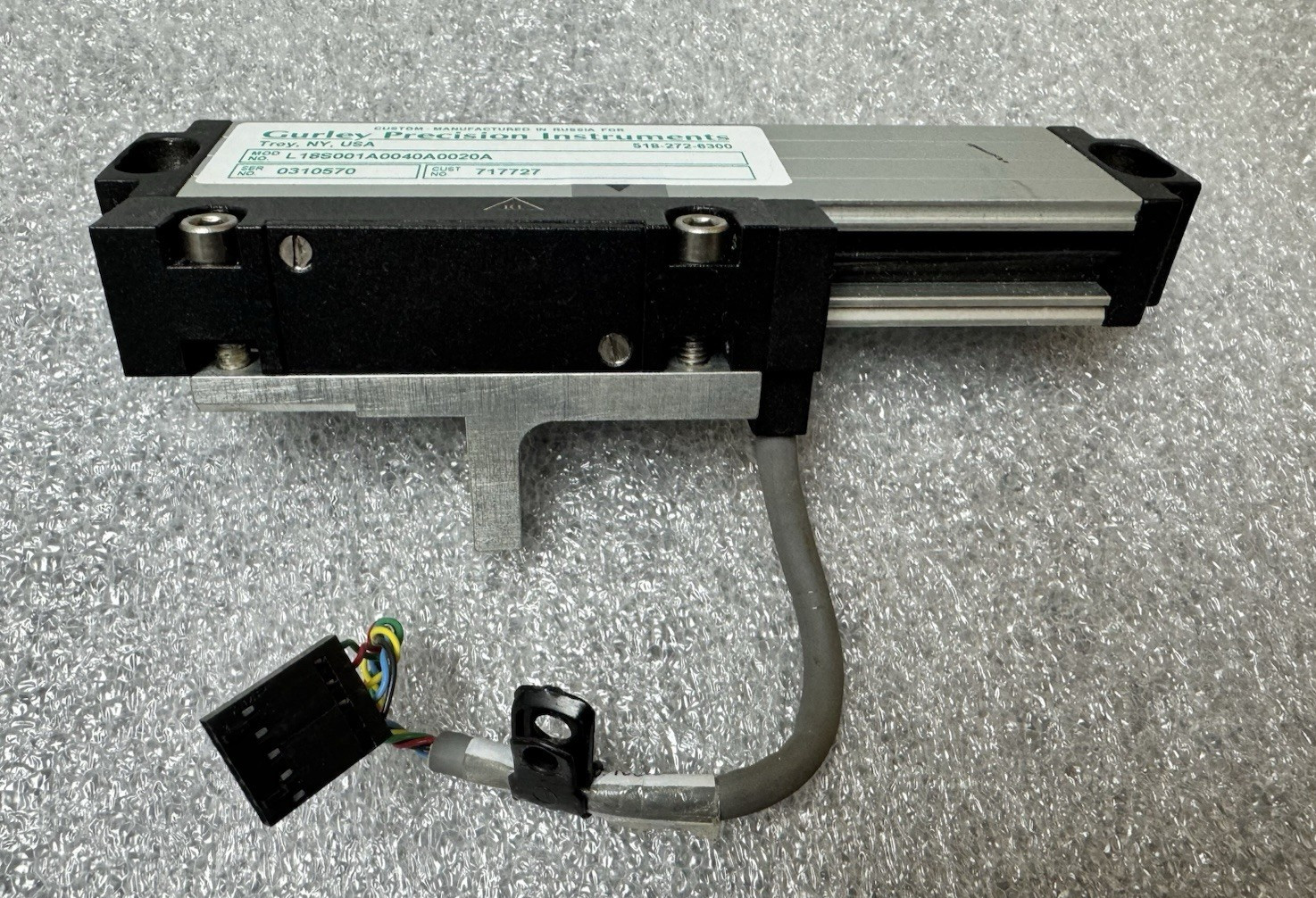 GURLEY PRECISION L18 INCREMENTAL LINEAR ENCODER L18S001A0040A0020A