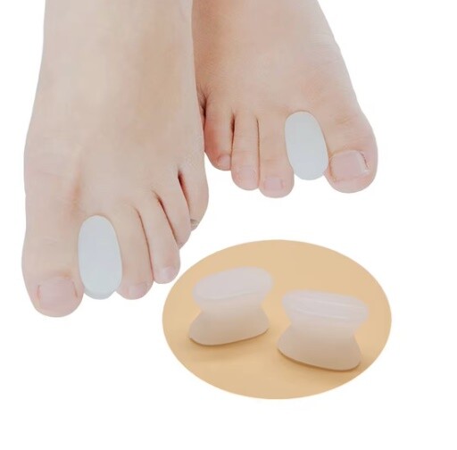 AT Surgical Big Toe Straightener Silicone Gel Cushion for Both Foot, One Pair