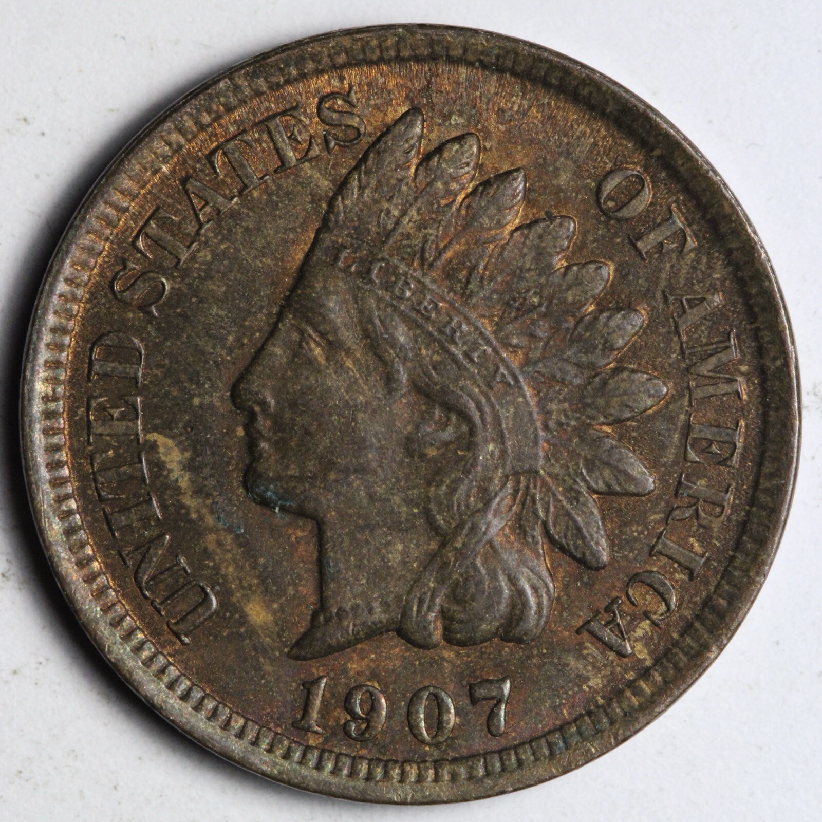 1907 Indian Head Cent Penny BU *UNCIRCULATED* MS E176 RTCZ