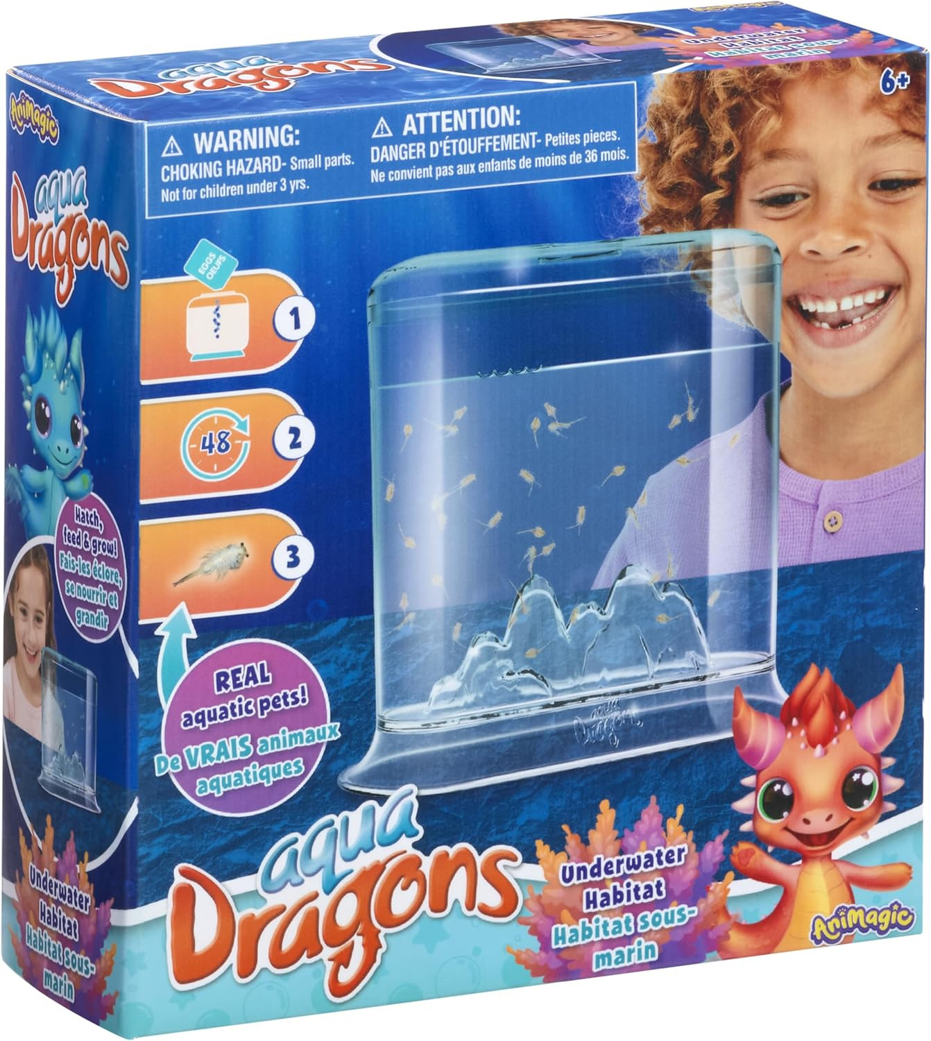 Aqua Dragons Hatch 'N' Grow Basic Tank | Build an Aquatic Ecosystem, Watch Pr...