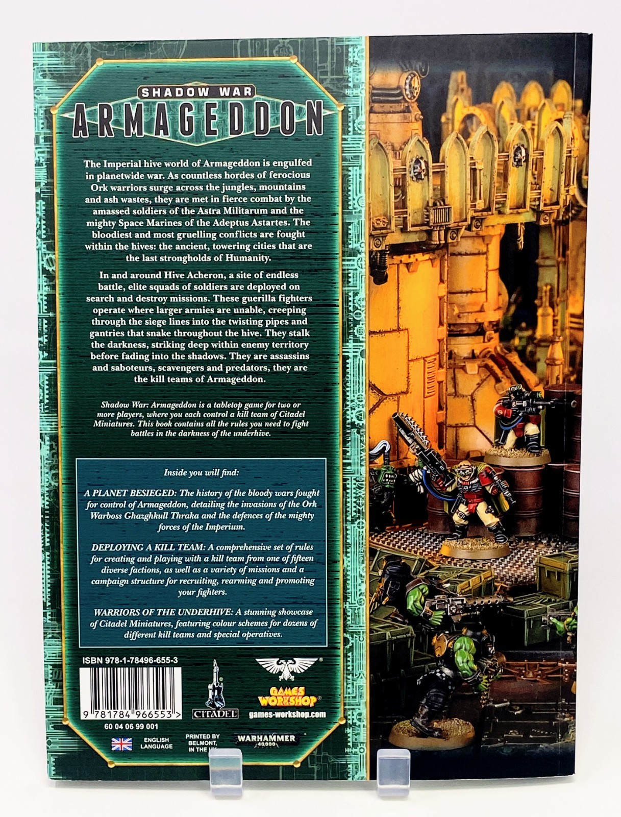 Warhammer 40k: Shadow War Armageddon Book 2017 VG Condition Games Workshop