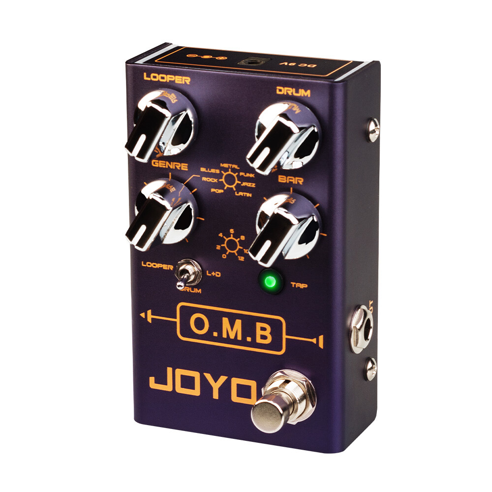 JOYO Looper & Drum Machine Guitar Pedal TAP TEMPO Multi Effects Pedal (Opened)