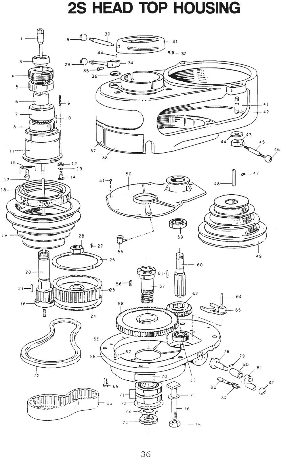 MPHA-065 SPINDLE PULLEY ITEM#19