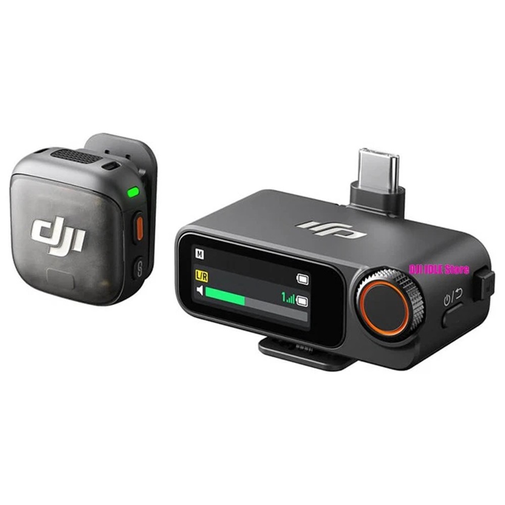 DJI MIC 3 (1TX + 1RX) Wireless Microphone, Lightweight And Easy To Use