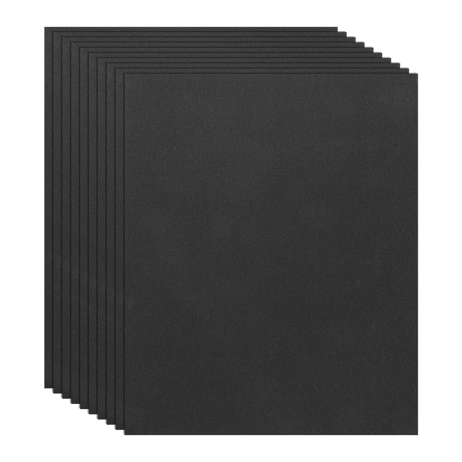10 Pack 9" x 11" Sandpaper, 500 Grit Sand Paper for Wood Furniture