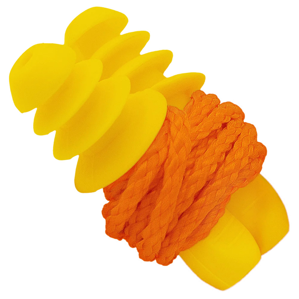 Zenport EP564 Easy-Fit Ear Plugs with Corded Neck String, 100 Pairs